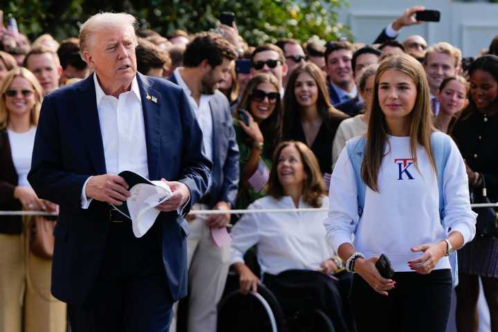 Trump’s Granddaughter Kai Is Playing in an Official LPGA Golf Tournament
