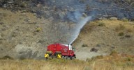Wildfire north of Soap Lake contained