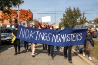 ‘Whose streets? Our streets!’: Thousands across Michigan denounce Trump in ‘No Kings’ marches