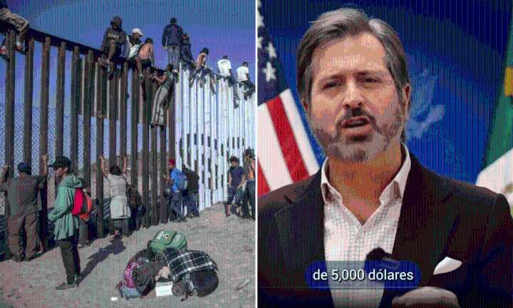 Estados Unidos aplicará nueva multa de 5 mil dólares por cruce ilegal en la frontera