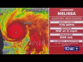 Tracking the Tropics: Hurricane Melissa continues moving towards Jamaica