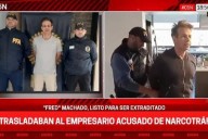 Foto y video: las imágenes que muestran la detención de Fred Machado