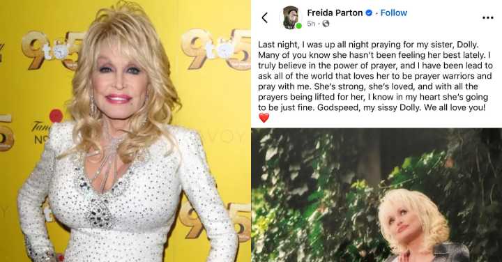 Dolly Parton’s Sister Asks Fans To Pray Amid Health Concerns