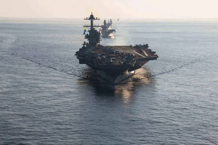 EEUU despliega en el Caribe su mayor portaaviones en medio de la tensión con Venezuela