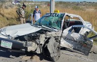 Choqué múltiple frente a la UT en Acuña deja cuatro personas lesionadas