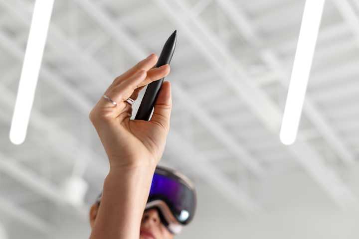 Logitech Muse Brings Precision Control To Apple Vision Pro