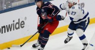 Marchenko’s third-period goal lifts Blue Jackets to first home win, 3