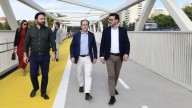 Las 'dos Vallecas' mejoran su conexión con una nueva pasarela peatonal y ciclista