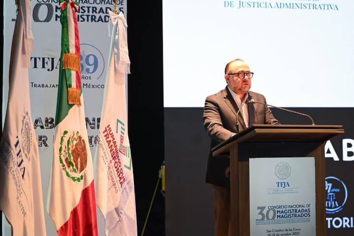 El TFJA comparte con Gobierno compromiso con justicia, democracia y el pueblo 