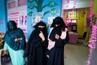 Hold Bihar polls in one or two phases, identify women turning up at booths in burqa: BJP to EC