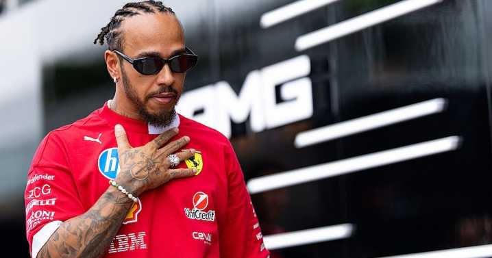 Podium ‘so close, but still so far’ as Hamilton notes improvements at Ferrari