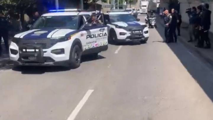 AICM: se desata intensa movilización policiaca tras robo