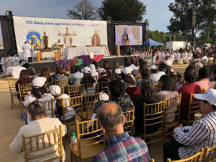 Centenario de la Diócesis de Talca: comunidad se unió en procesión y misa