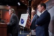 Murphy continues shutdown blame game when confronted over past comments decrying 'hostage' tactics