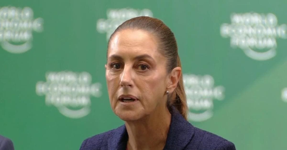 Presenta Sheinbaum el 'Plan México' a empresarios del Foro Económico Mundial