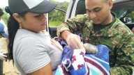 Soldados atendieron nacimiento de bebé en la vía Ruta Libertadores, en Casanare