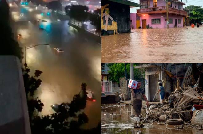 Suman 80 muertos y 18 desaparecidos por intensas lluvias en México