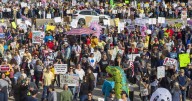 Lincoln crowd denounces Trump at 'No Kings' protest at state Capitol