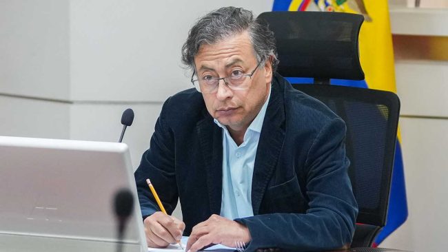 Presidente Petro, familia y ministro de Interior, en la lista Clinton