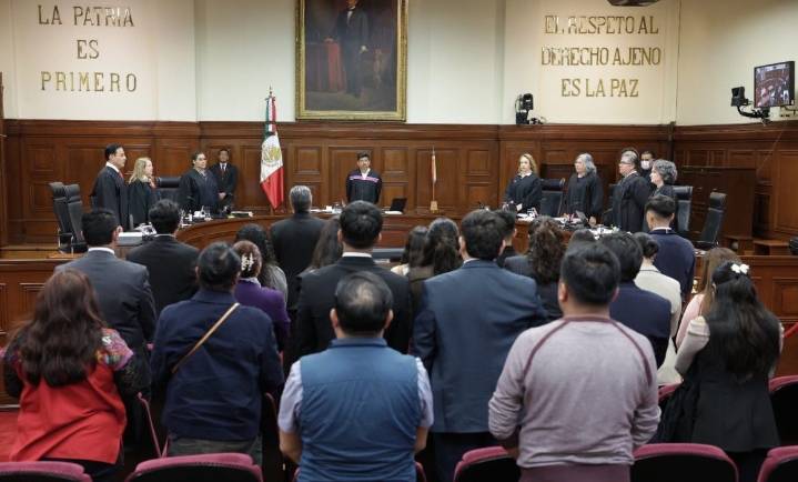 SCJN dona salario y abre acopio por lluvias