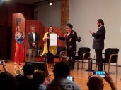 “El arte nos salva”: María Luisa Tamez es homenajeada con la Medalla Bellas Artes