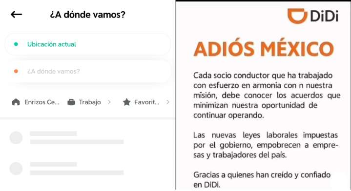 Especulan en redes salida de Didi en México