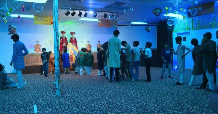 Kids celebrate Diwali festival at Richmond temple with unity theme