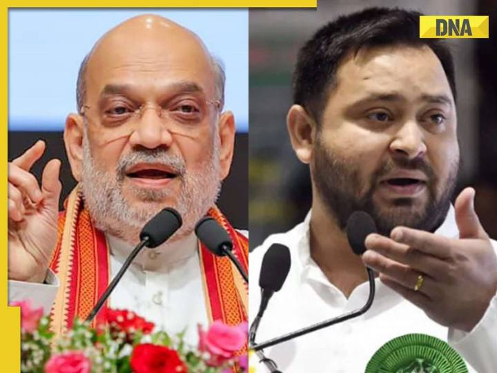Bihar elections 2025: Amit Shah takes dig at Mahagathbadhan CM face Tejashwi...
