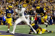 Michigan State’s Nick Marsh says upset over Michigan could save spiraling season