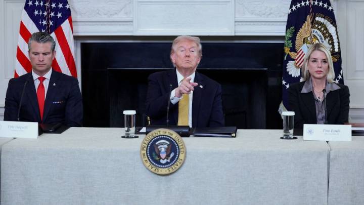 Trump insists he can strike alleged drug traffickers without Congress declaring war