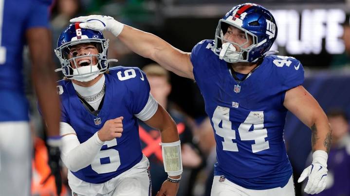 How rookies Jaxson Dart and Cam Skattebo have reshaped the Giants' identity