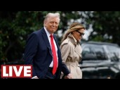 LIVE: President Donald Trump and First Lady Melania Trump participate in Halloween