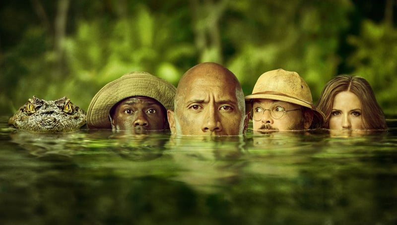 New ‘Jumanji’ Movie Sets Cast with 9 Returning Actors & 2 New Stars! | alex wolff, Awkwafina, Brittany O'Grady, Burn Gorman, Dwayne Johnson, EG, Extended, Jack Black, jumanji, Karen Gillan, Kevin Hart