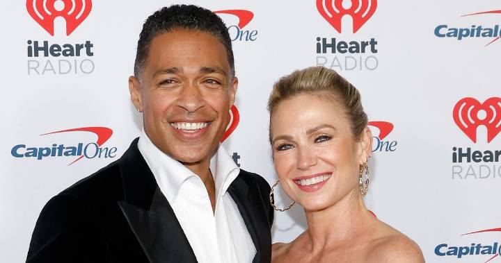 Amy Robach and T.J. Holmes Have Been Engaged For a Month