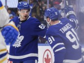 Leafs' Tavares nets 499th goal for OT winner against Sabres