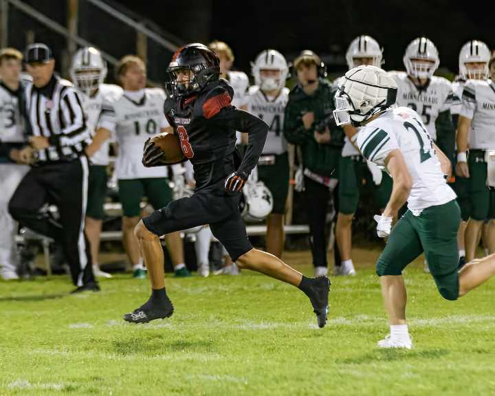 Noah Johnson vital in Westfield football’s close win over Minnechaug (photos)
