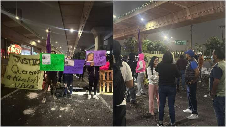 Caso Kimberly Moya: Bloquean Periférico Norte por Desaparición de Estudiante; "Quiero a Mi Hija"