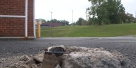 ‘Some of the folks felt vulnerable’ | Newly-renovated parking lot at Sevier County church damaged