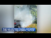 Video shows agents break car window in Addison; DHS defends 'crowd control measures' in Chicago