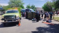 Chocaron dos autos en Guaymallén y tres niños resultaron con lesiones