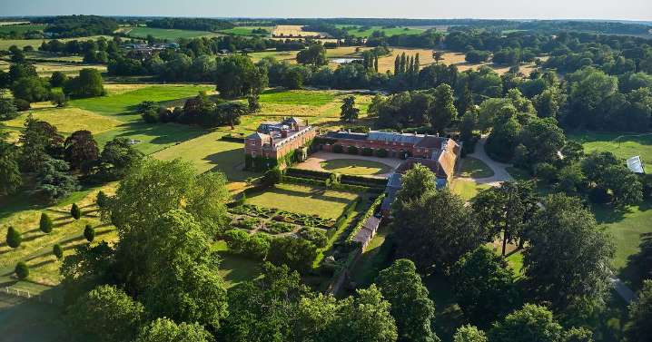 Pumpkin safari with tractor ride and farm animals at historic estate