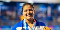 El Salvador celebra oro de nadadora en Guatemala