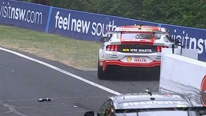 Bathurst 1000 2025: Tony D'Alberto crash, Forrest's Elbow impact, video