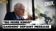 "Not Trump, People Will Rule America" Bernie Sanders' Fiery Speech At DC 'No Kings' Protest