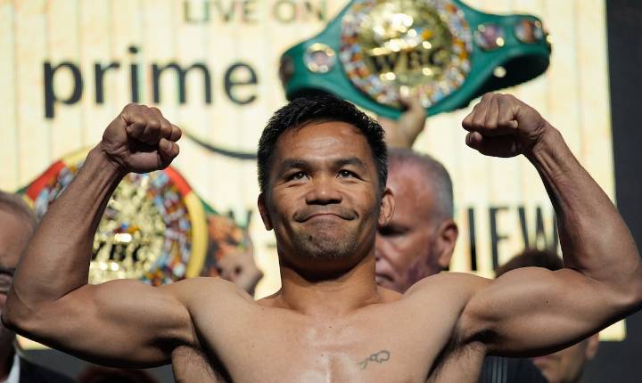 Manny Pacquiao insinúa que podría tener una pelea de revancha contra Floyd Mayweather Jr.