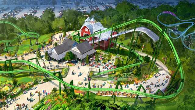 Kentucky Kingdom building new suspension roller coaster