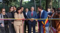 Asamblea Nacional asiste a reinauguración del parque "Simón Bolívar" en el Montesacro, Roma