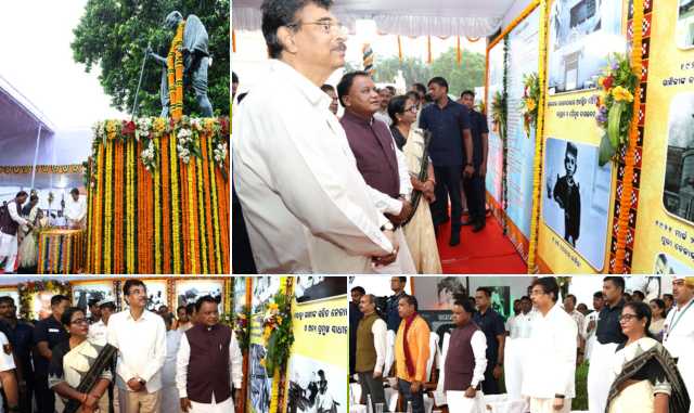 Odisha Assembly Honors Mahatma Gandhi with Tributes and Photo Exhibition