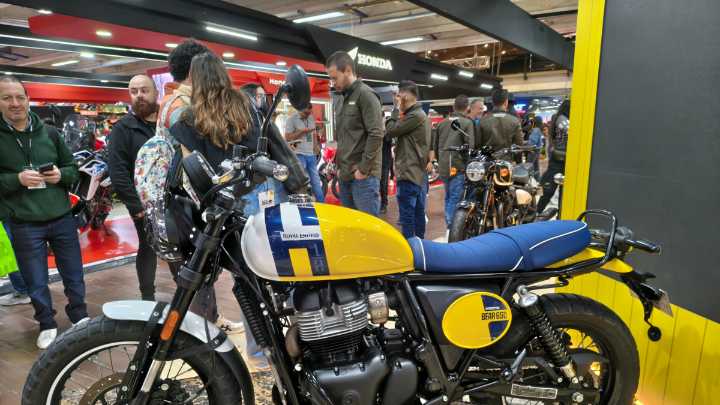 Royal Enfield presentó la Bear 650, su primera moto de alto cilindraje ensamblada en Colombia