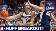 The Braden Huff BREAKOUT SEASON is here! What Mark Few said about Gonzaga's frontcourt superstar